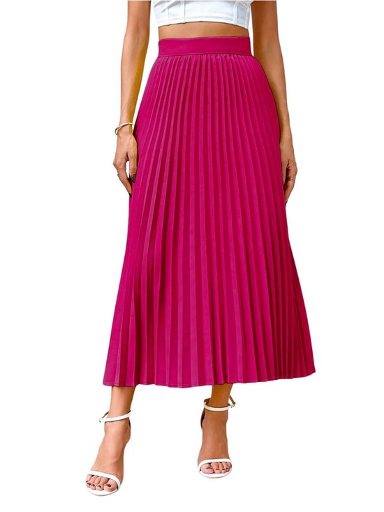 J. Crew Dresses & Skirts - J. Crew Pleated Maxi Skirt - Fuchsia